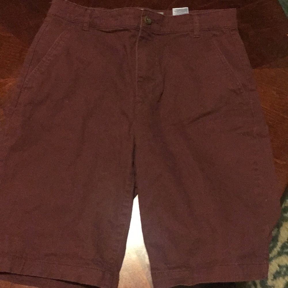 Burgundy size 16 old navy kids shorts